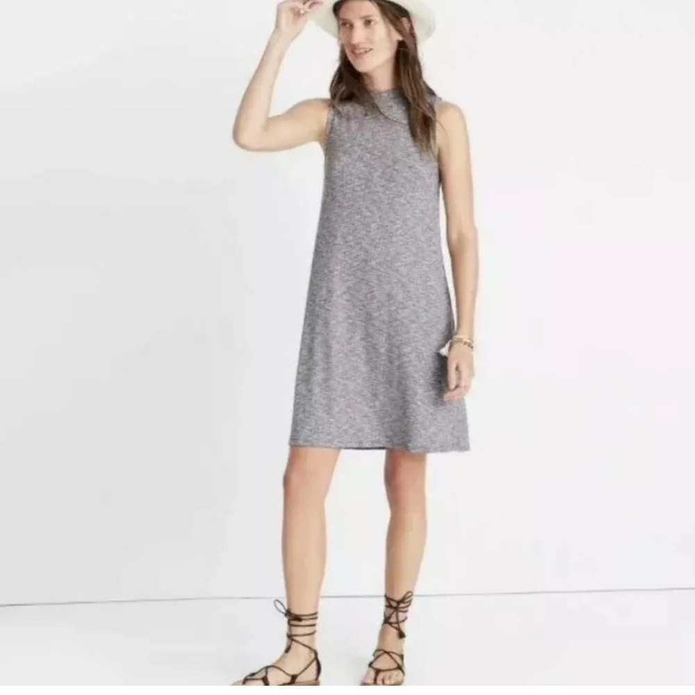 *SOLD* Madewell Rib Knit Sleeveless Swing Dress - Small